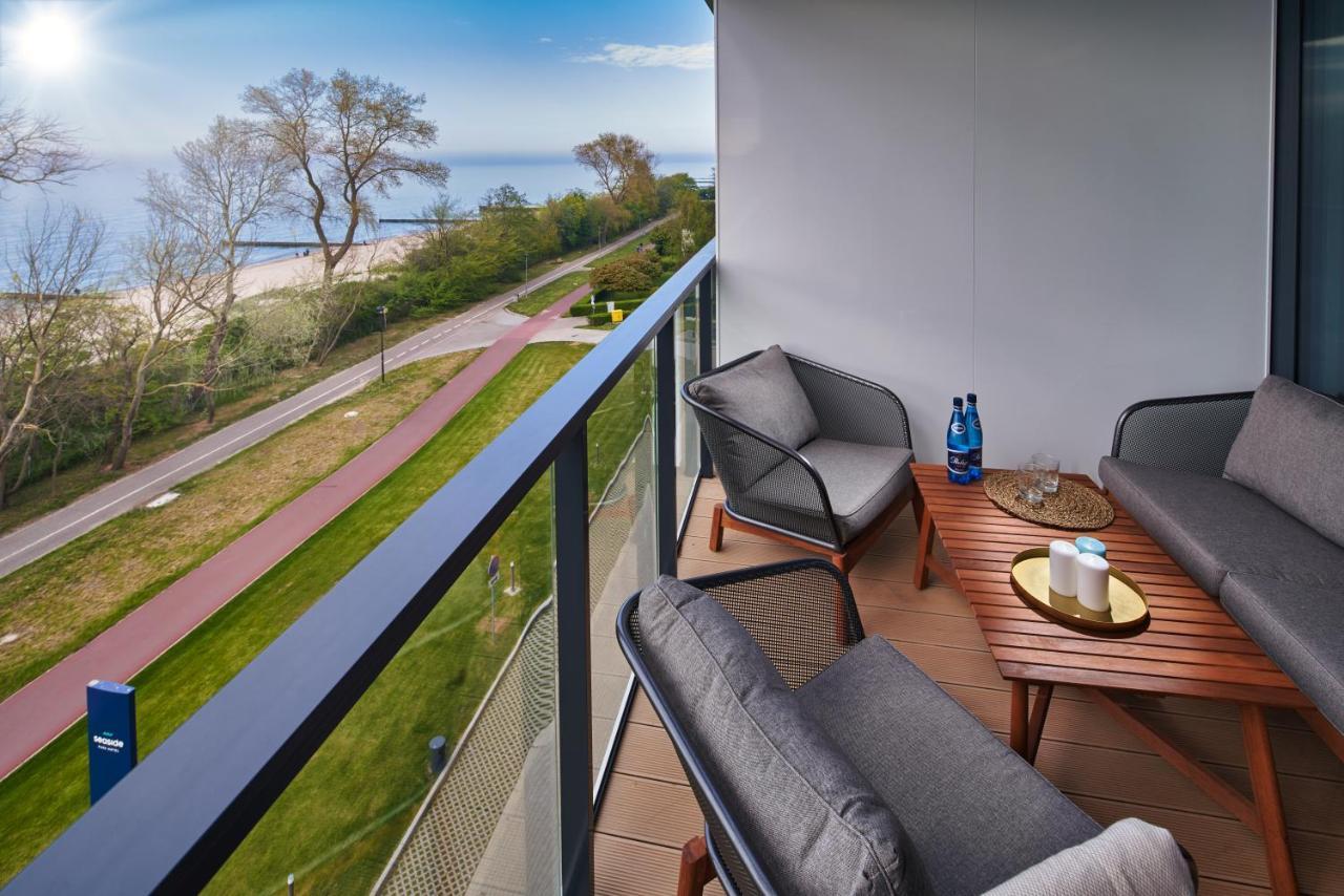 Seaside Park Apartament Prywatny 405 Z Widokiem Na Morze Kołobrzeg Exterior foto